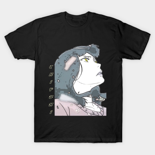 Death Parade ''CHIYUKI'' V1 T-Shirt by riventis66